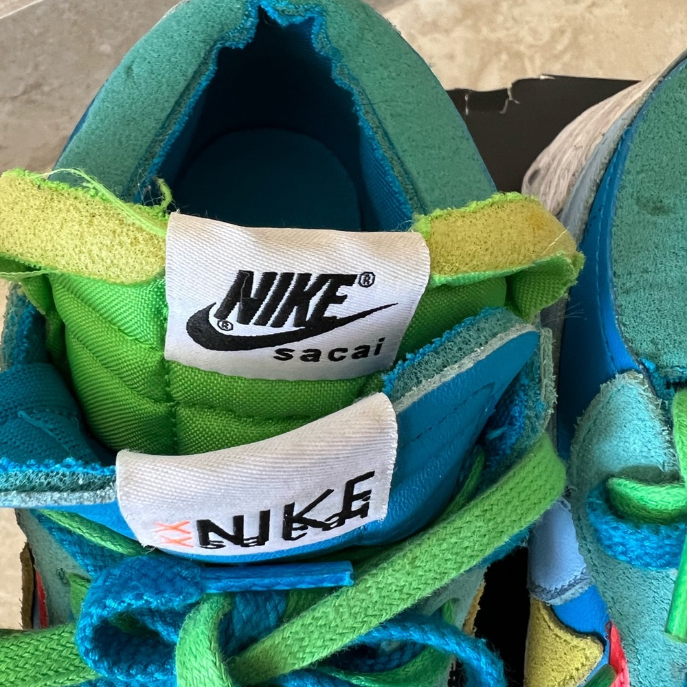 🎈HP🎉🥳 Nike Blazer Low Sacai Kaws 8M - Picture 6 of 12